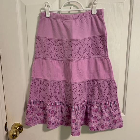 Naartjie Purple Layered Ruffled Skirt Size 10 Years - Picture 7 of 8